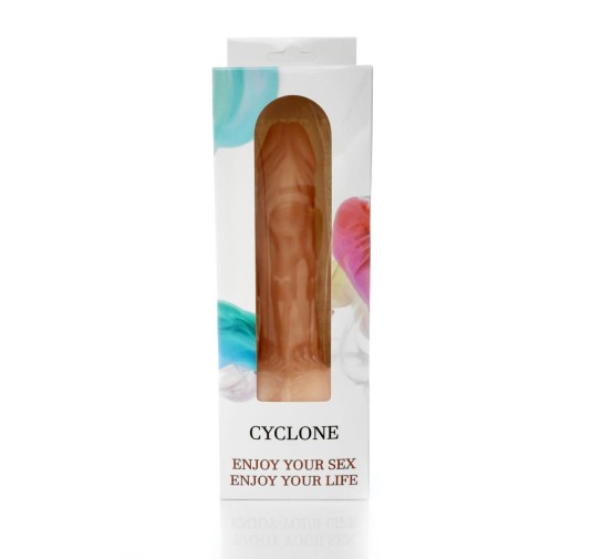 Dildo 12 wibracji pulsacji jądra cyberskóra 20 cm